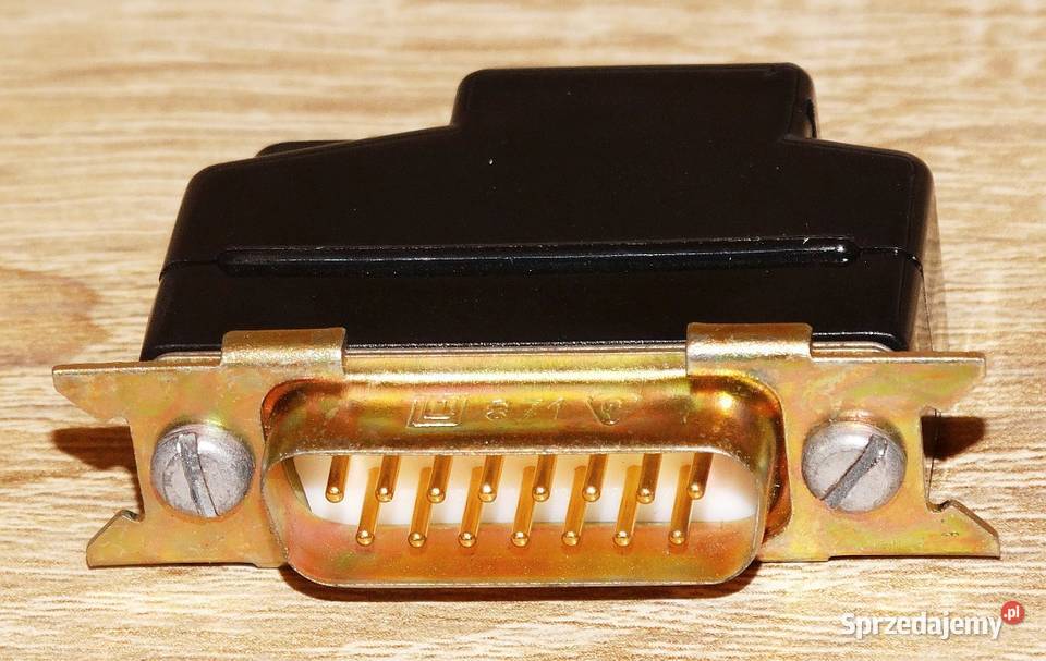 Wtyk męski DSUB DB 15 PIN GamePort 871 UNITRA śląskie