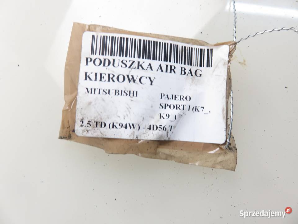 PODUSZKA KIEROWCY MITSUBISHI PAJERO SPORT I osobowe