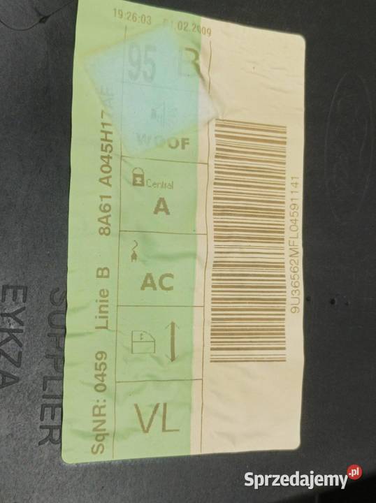 MECHANIZM SZYBY LEWY PRZÓD 5D 8A61A045H17AF Ford świętokrzyskie sprzedam