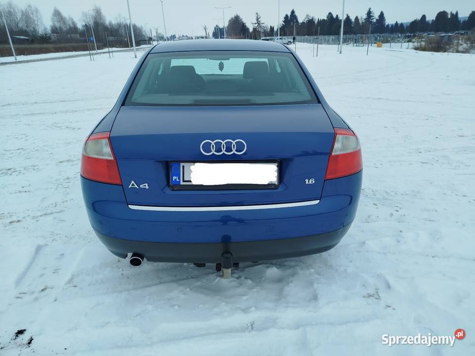 Audi A4 B6 16 Benzyna Gaz sekwencja 2002 Sedan ESP lubelskie Świdnik