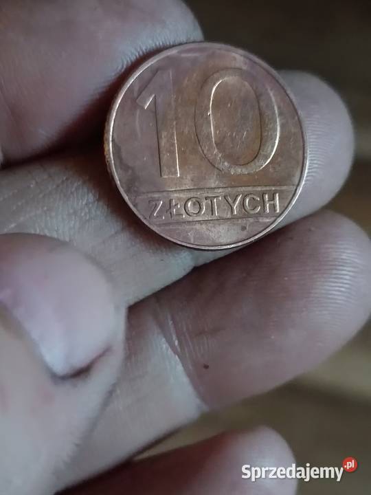 Sprzedam monete 10 zloty 1989r proba bez napisu Chełm