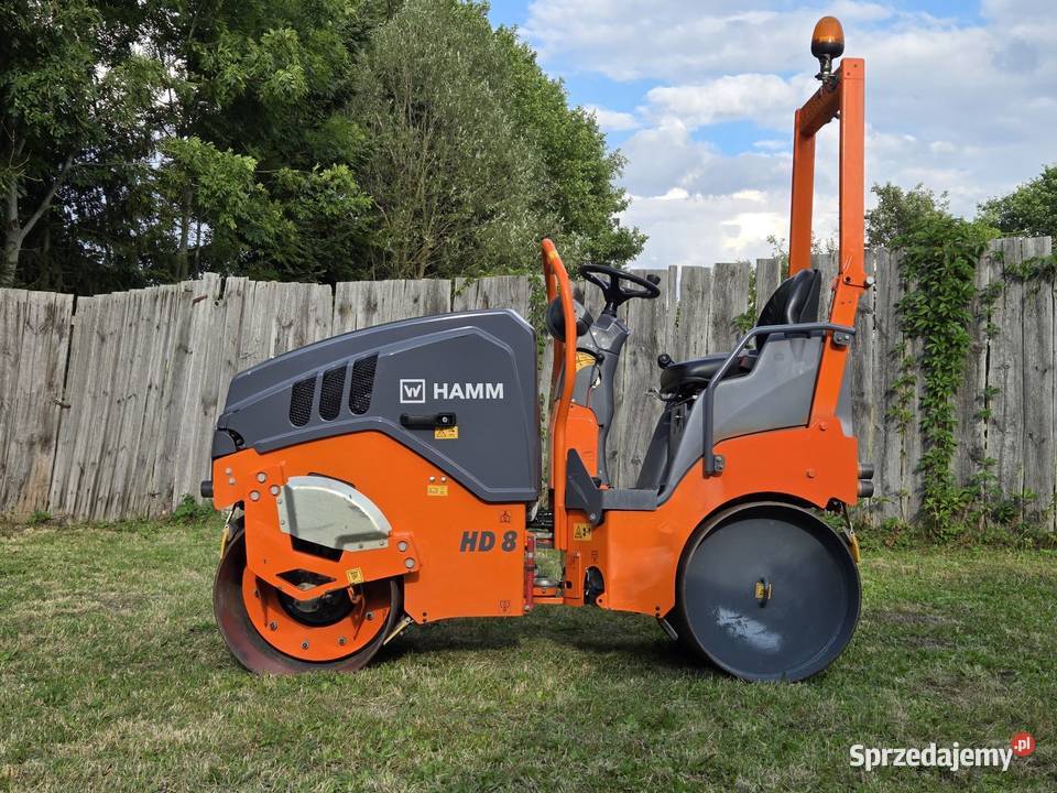 Walec Drogowy hamm HD8 vv Łagów