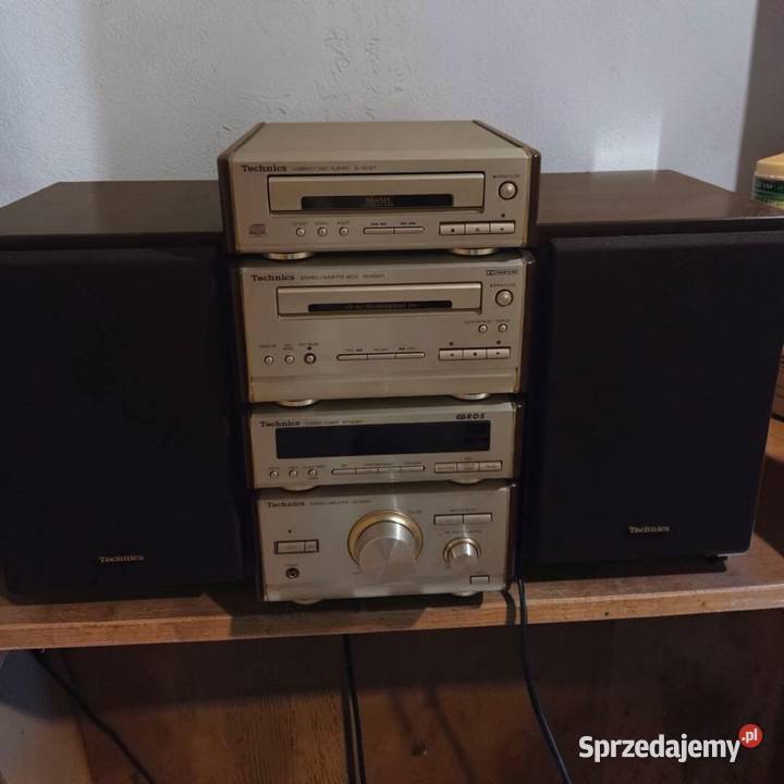 Wieża Technics hd501 Ładny klasyk Wieże i miniwieże wielkopolskie Łęka Opatowska