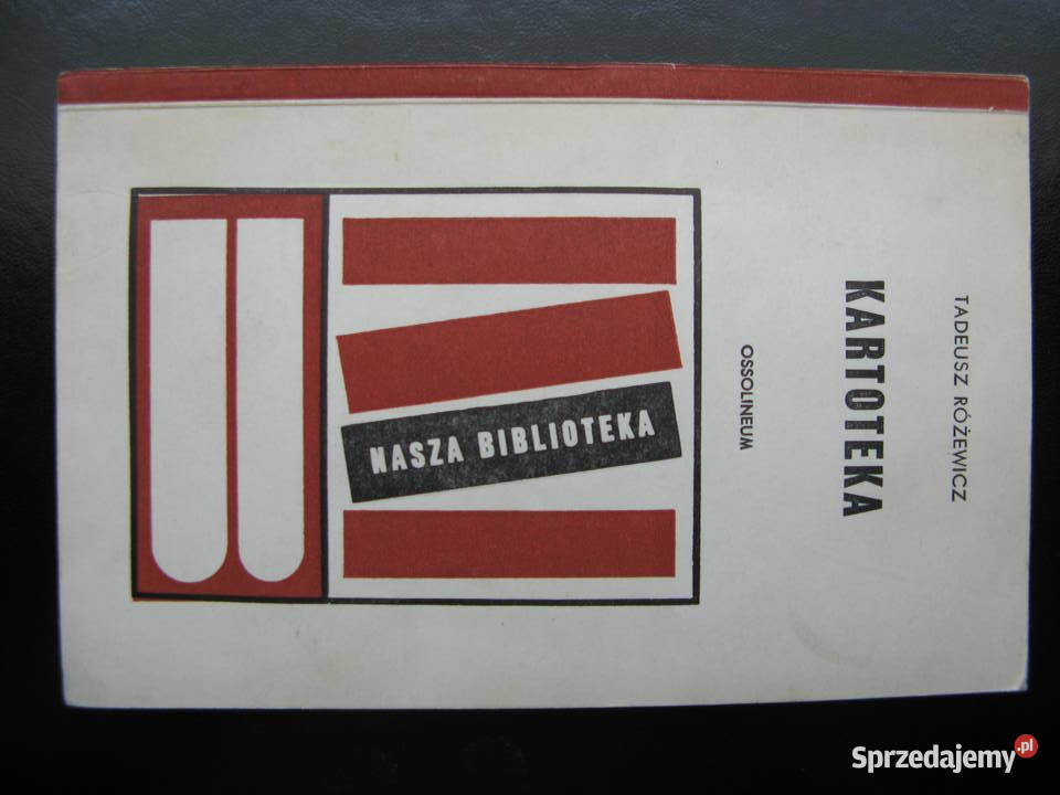 Kartoteka Tadeusz Różewicz Poznań