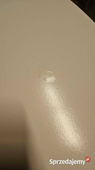 Stół okrągły owalny rozkładany biały INGATORP pomorskie Gościcino