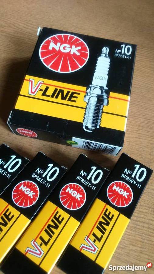 Świece zapłonowe NGK VLINE 10 osobowe Ciechanów