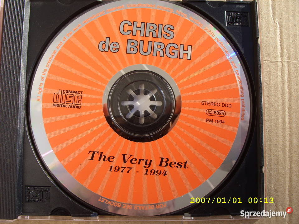 Rock CD CHRIS DE BURGHTHE VERY BEST 197794 Wołów