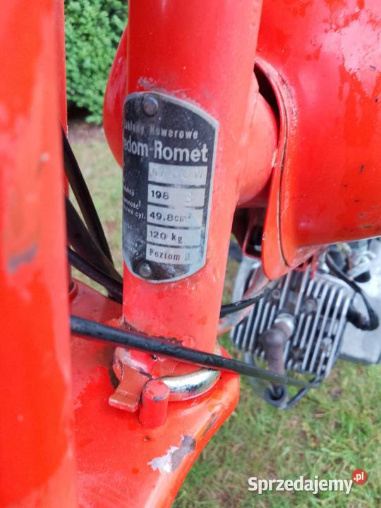 Romet Kadet M780 W Plomba na silniku Plewiska