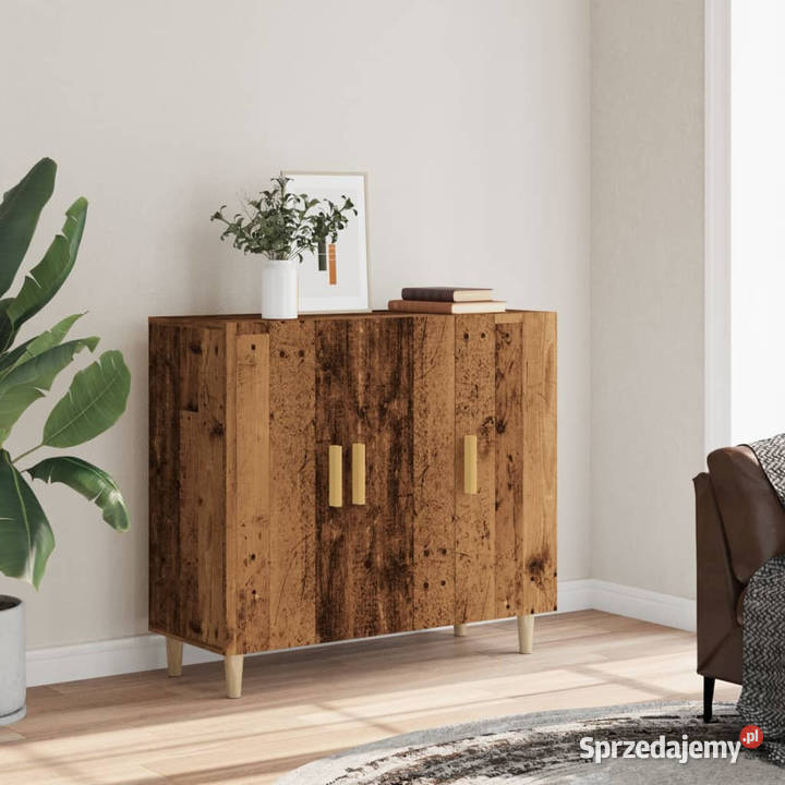 Szafka stare drewno 90x34x80 materiał Warszawa