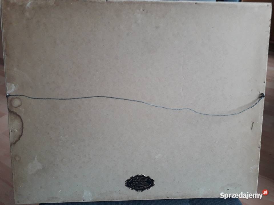 Pejzaż akwarela Koło