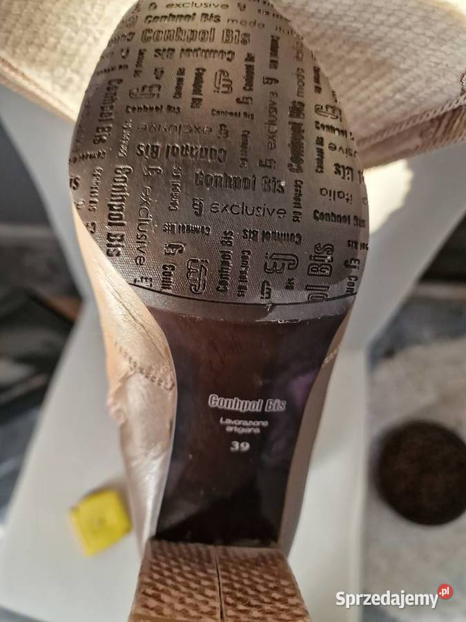 Kozaki ze skóry Conhpol Skierniewice