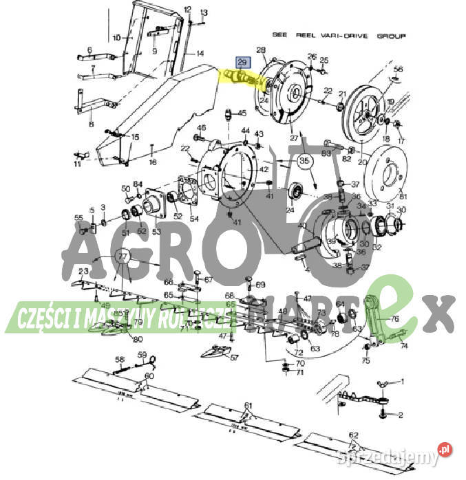 80747864 WAŁEK PRZEKŁADNI CNH Pozostałe dolnośląskie Wichrów
