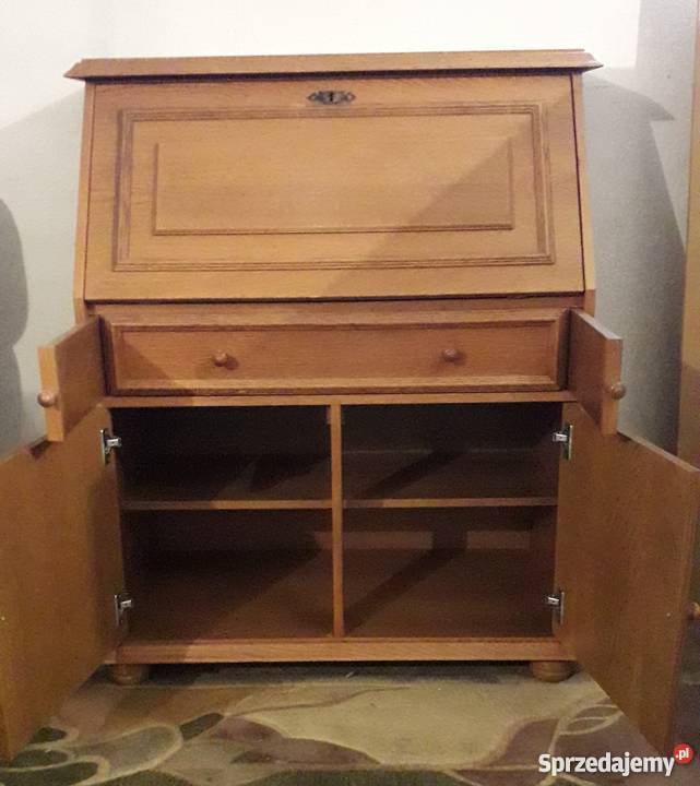 Komoda Sekretarzyk stary PRL 42cm Katowice sprzedam