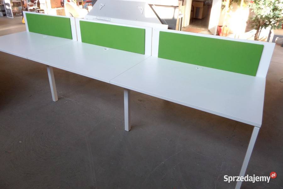 Biurko Wielostanowiskowe BENCH 6 OSÓB MDD 120cm Stoły, krzesła, biurka Michałowice