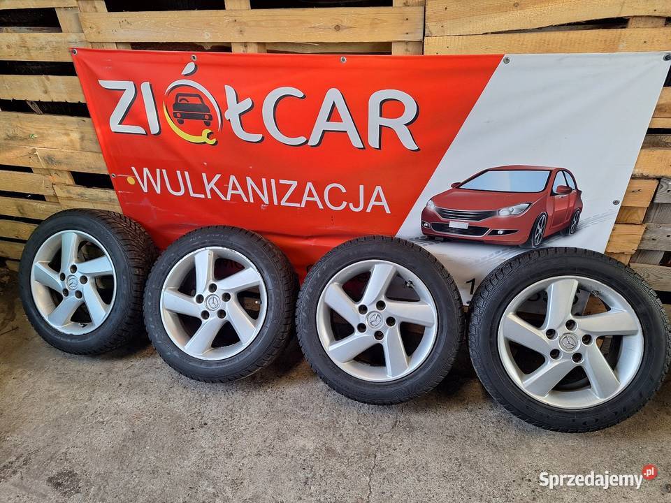 Alufelgi 5x1143 16 ET55 MAZDA 3 5 6 Hyundai Kia Średnica 16" Choceń sprzedam