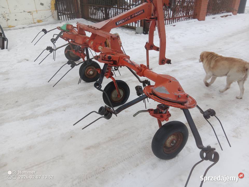 Przetrząsarka zgrabiarka nieuszkodzony Bulkowo