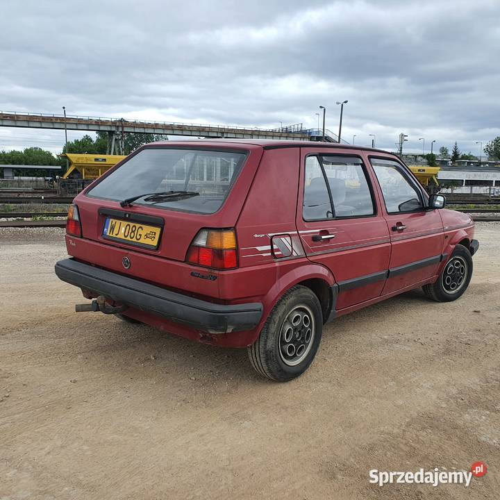 Golf mk2 18 ZABYTEK ŻÓŁTE TABLICE benzyna+LPG Warszawa