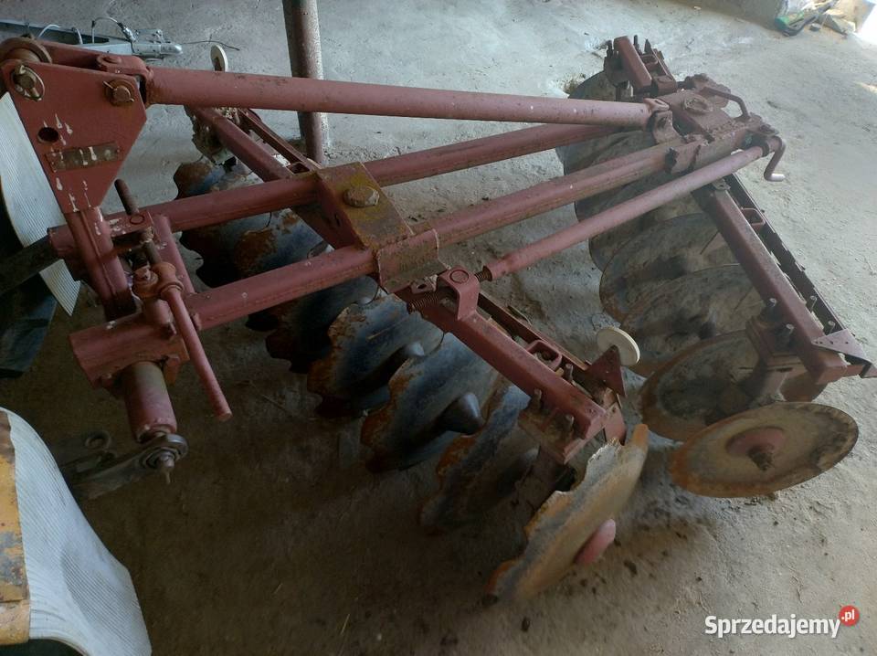 Talerzówka brona talerzowa Famarol Słupsk 2x8 Wartkowice