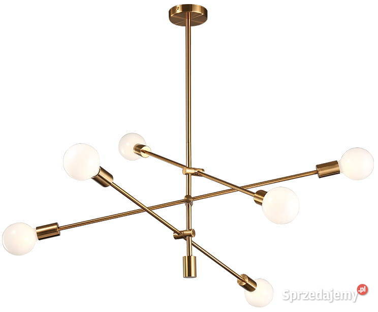 Orbital sticks 6 żyrandol nowoczesny 6 punktowy Katowice