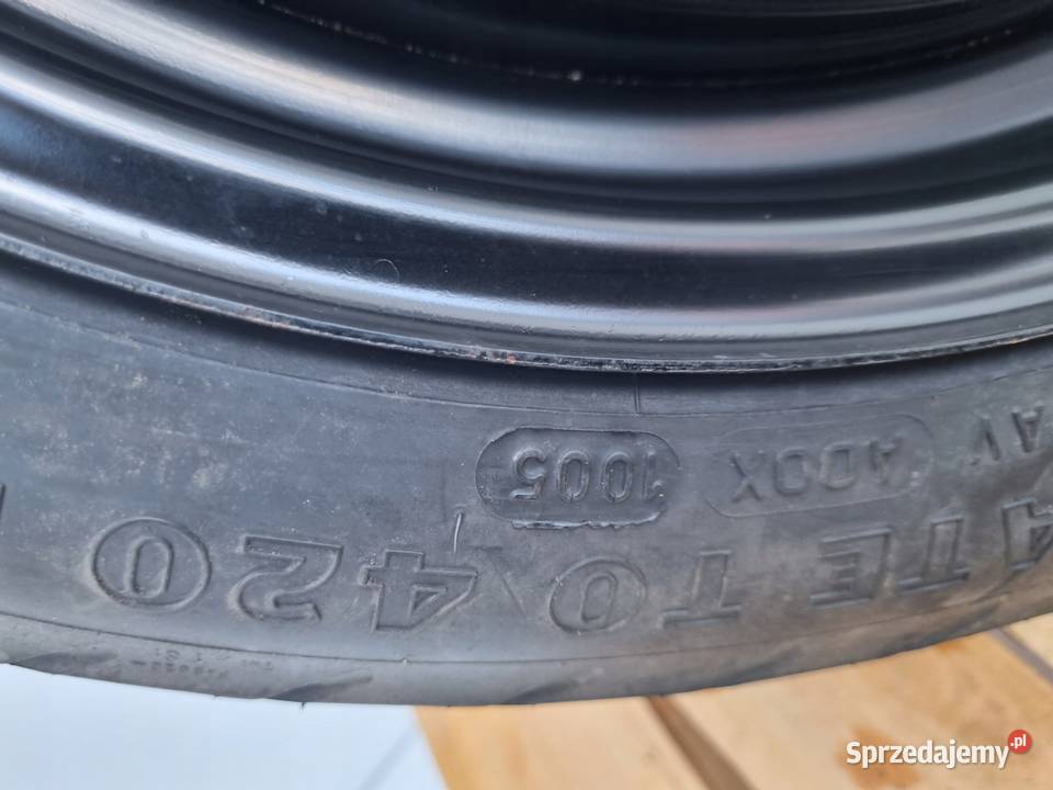 KOŁO DOJAZDOWE Toyota Auris dojazdówka 12570 R17 lubelskie Chełm