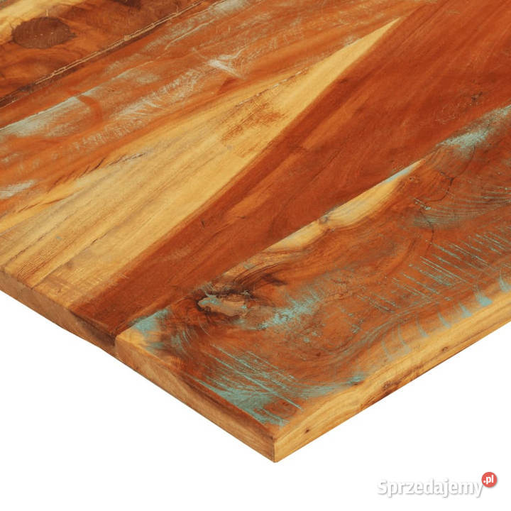 Prostokątny blat stołu 70x80 2527 mm lite drewno Blaty