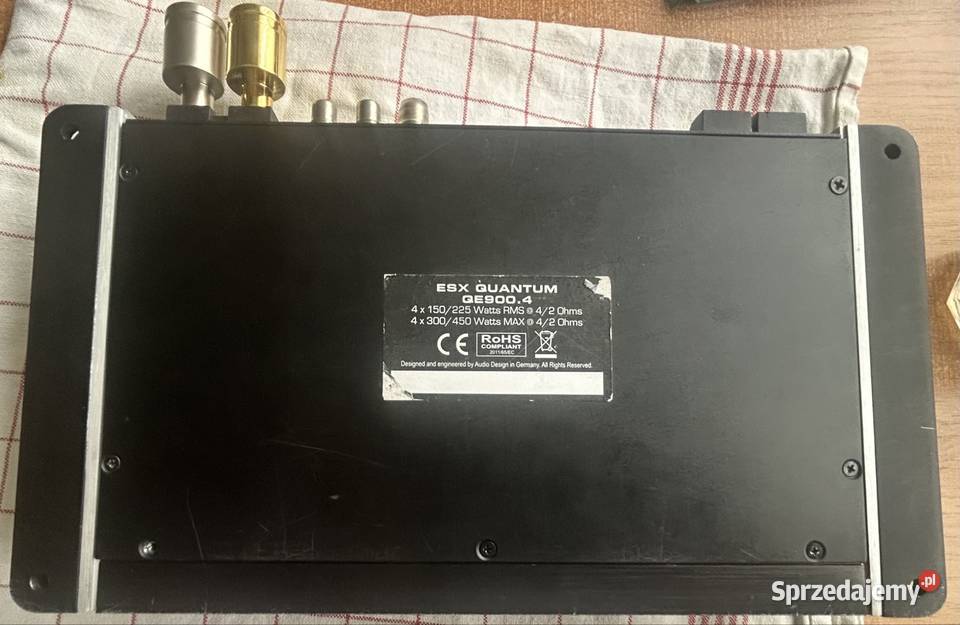 Wzmacniacz 4 kanałowy ESX QE9004 Quantum sprzedam