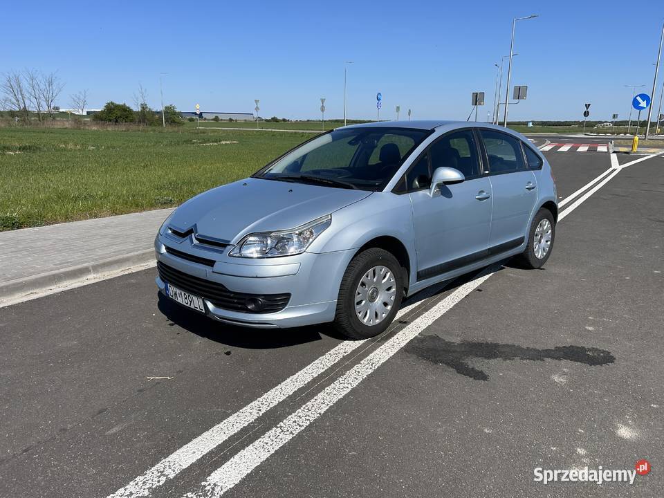 Citroen C4 16 HDI 90 Klimatronic ważne opłaty C4 Wróblowice