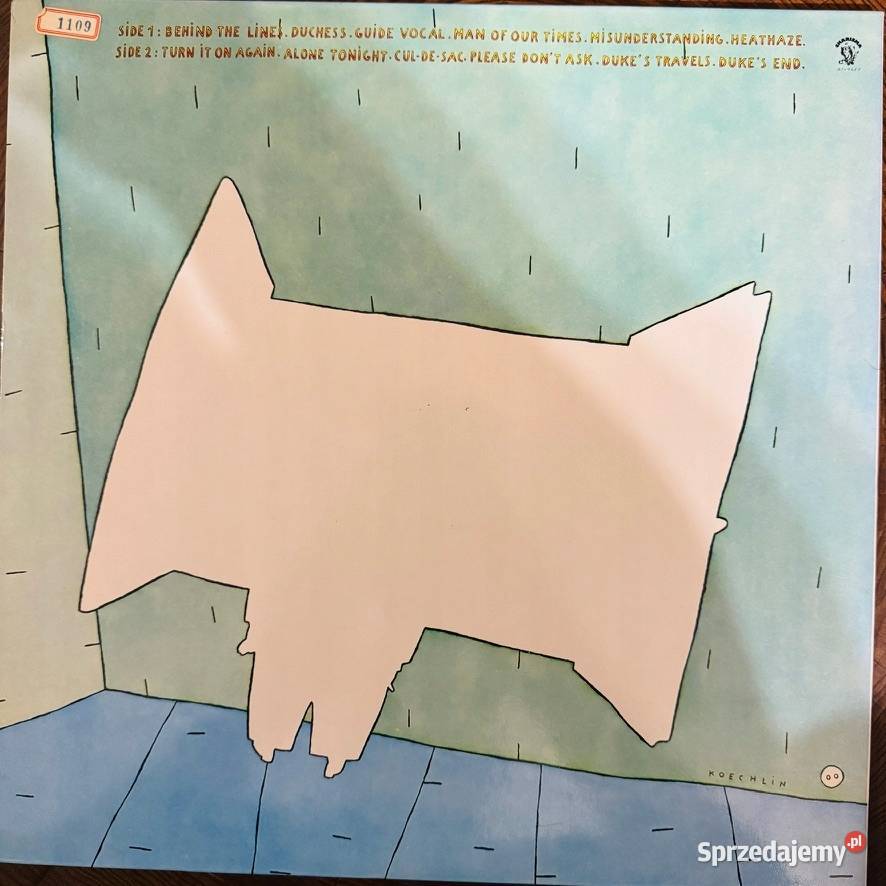 Genesis Duke EXM Japan Obi LP 1980 Charisma Gdańsk