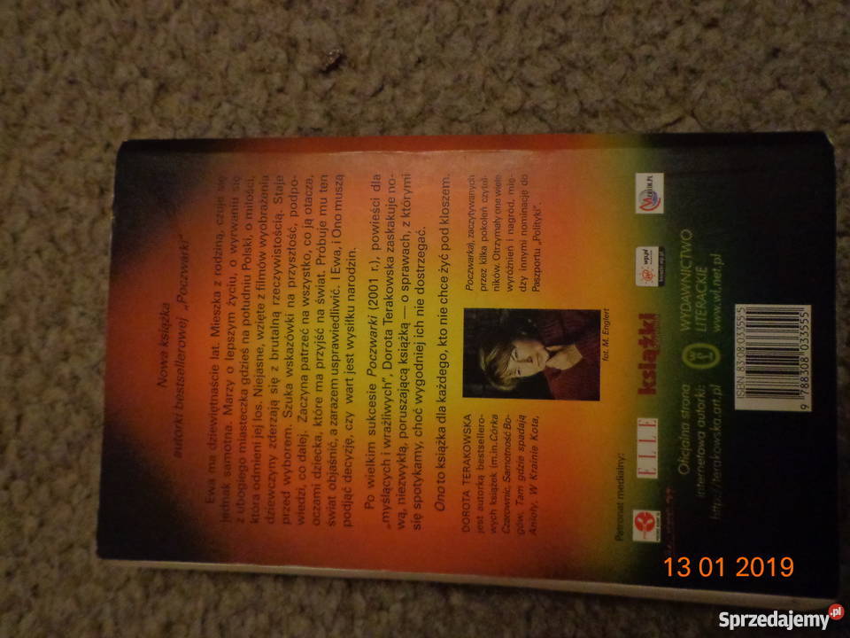 ONO Dorota Terakowska Proza i poezja łódzkie Łódź