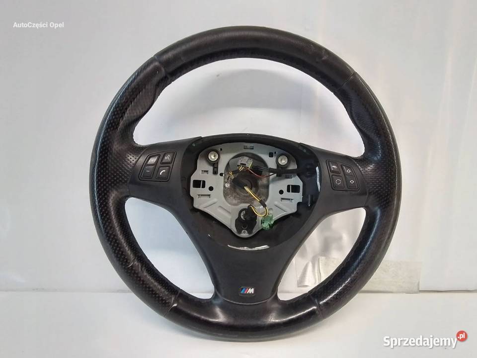 BMW 1 E81 E87 MPAKIET KIEROWNICA SKÓRA MULTI Opole Lubelskie