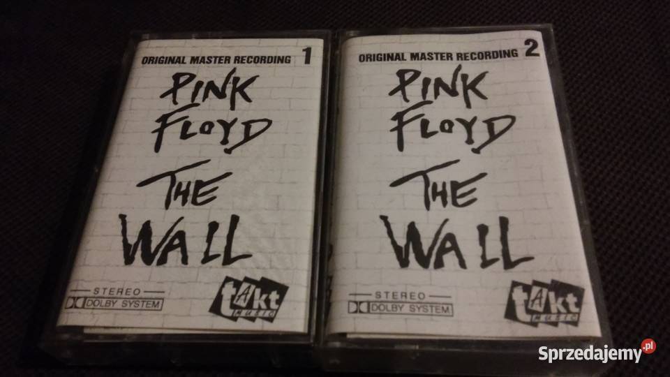 Kasety Pink Floyd zestaw na sztuki unikatowe Włocławek sprzedam