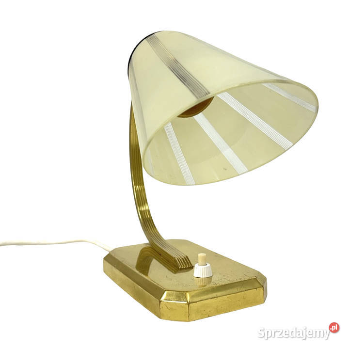 Lampa biurkowa Art Dco Modernist Niemcy lata 50 Warszawa