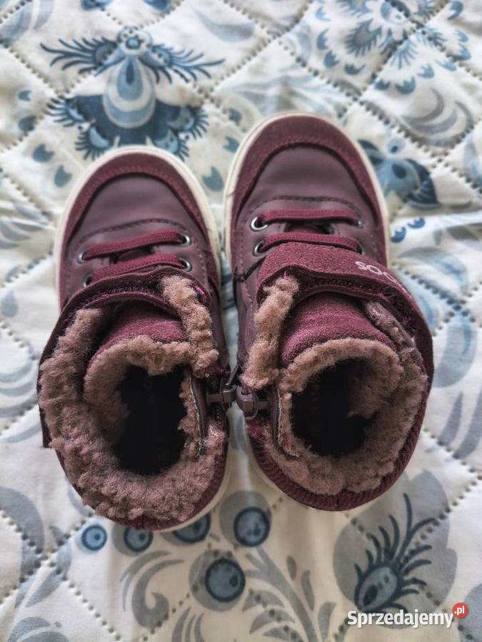 Buty zimowe dziecięce ocieplane KangaROOS zachodniopomorskie Szczecin sprzedam