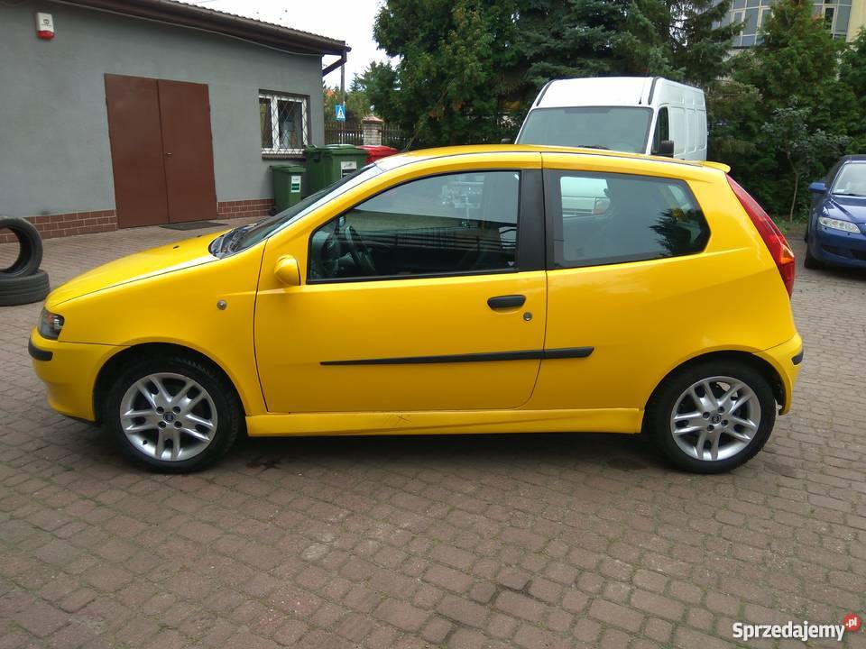 Fiat Punto 18 HGT 105 2002 Wwa mazowieckie Warszawa sprzedam