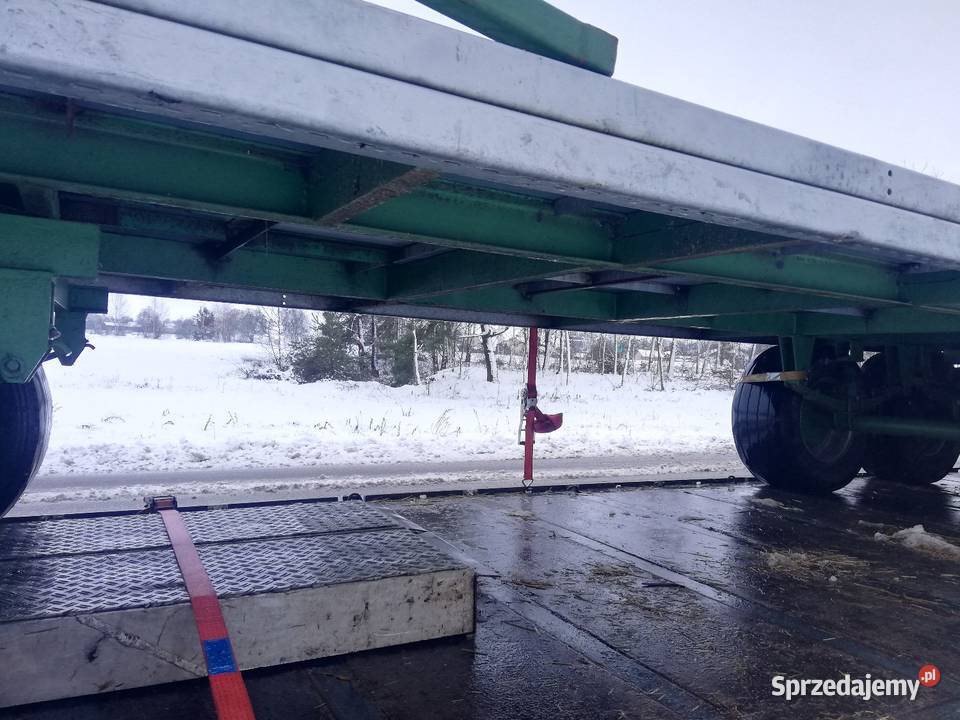 Sprzedam przyczepę platformę Zapewniam transport Przasnysz