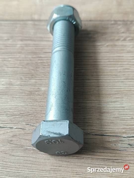 Śruba M20 109 gwint skok 25 z nakrętką wymiary Biała Podlaska