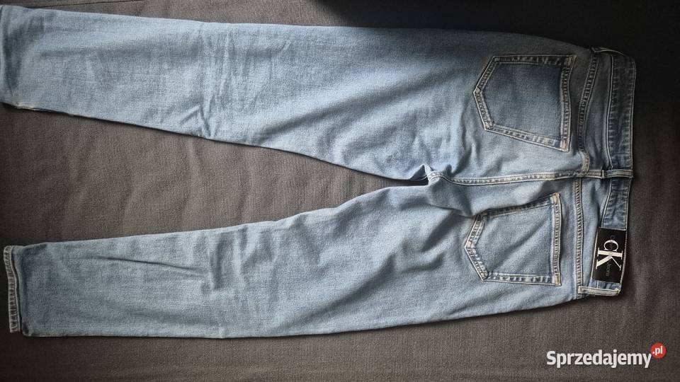 Jeansy Calvin Klein W28L32 Zielonka