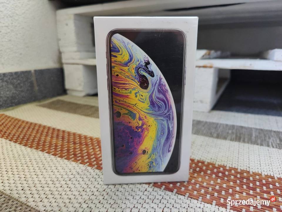 NOwy ZAFOLIOWANY NOWY APPLE iPhone XS 64GB Telefony i Akcesoria Rzeszów sprzedam