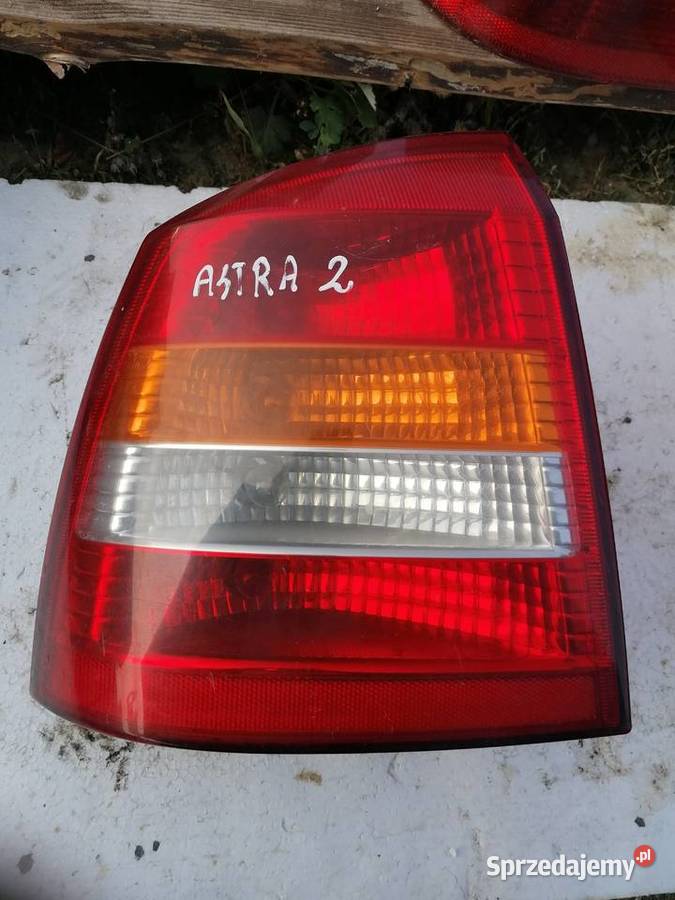 Lampy Tył Komplet Opel Astra 2 Pogorzelec