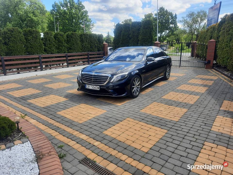 Mercedes S 63 AMG LONG 4X4 SALONOWY 2014 r Bydgoszcz sprzedam