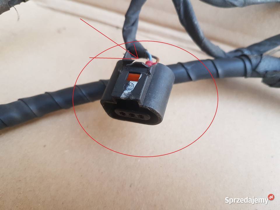 Vw Phaeton wiązka instalacja czujników Legnica