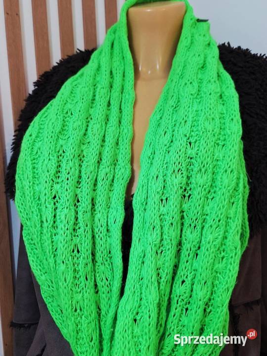 Szalo komin neon seledyn warmińsko-mazurskie Braniewo