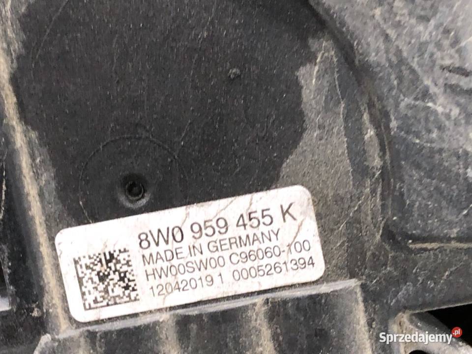 WENTYLATOR CHŁODNICY AUDI A8 D5 30 286 Części samochodowe