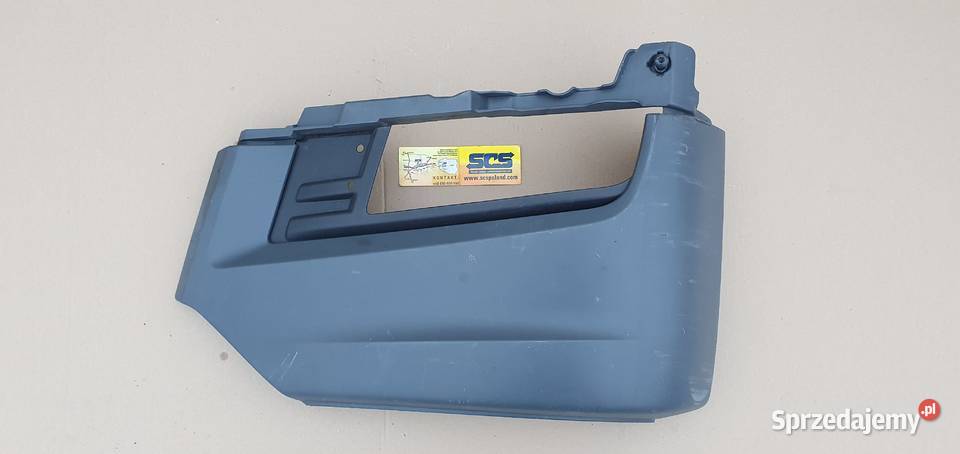 MAN TGS OKULAR POSZYCIE NAROŻNIK ZDERZAK HALOGEN Bieleń