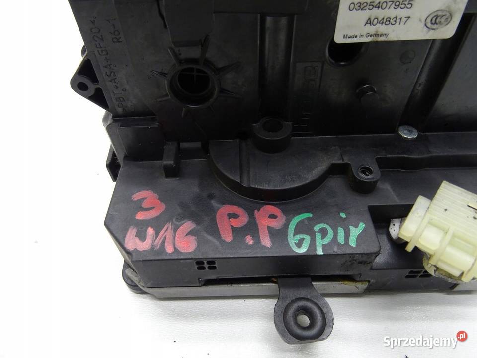 ZAMEK DRZWI PRAWY PRZÓD PRZEDNI 6 PIN OPEL CORSA