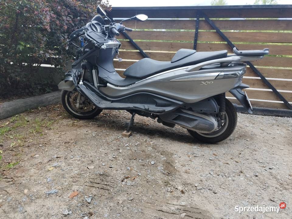 Piaggio x10 x 10 330 uszkodzony okazja Skrzynia biegów bezstopniowa Słodków-Kolonia sprzedam