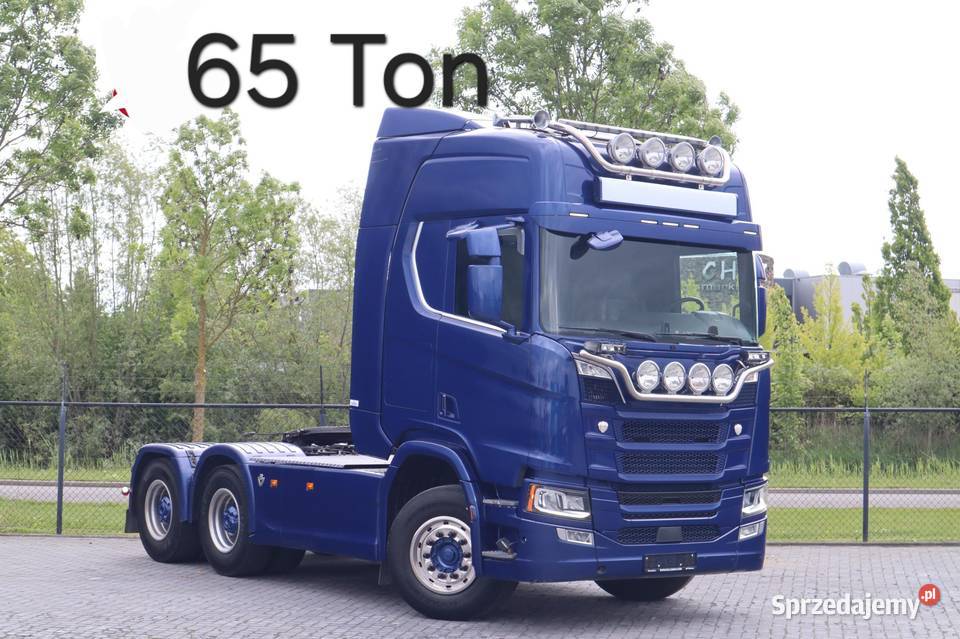 Ciagnik 6x4 ciagnik 65 tonowy Scania R 650 automatyczna mazowieckie Warszawa