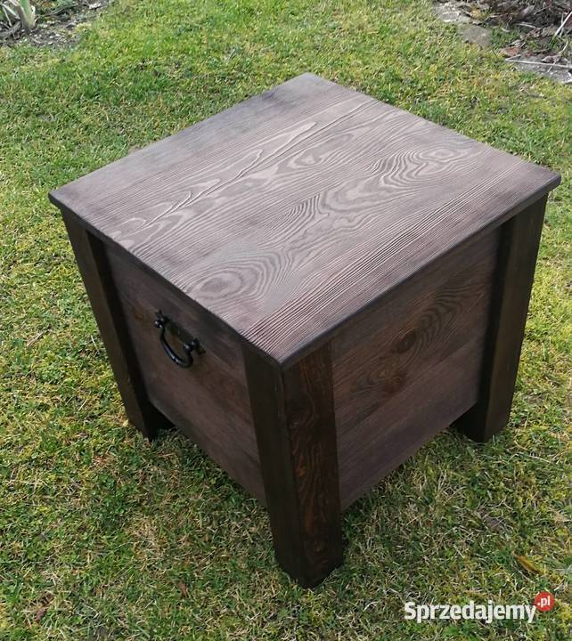 Skrzynia rustykalna skrzynia postarzana stolik Radków