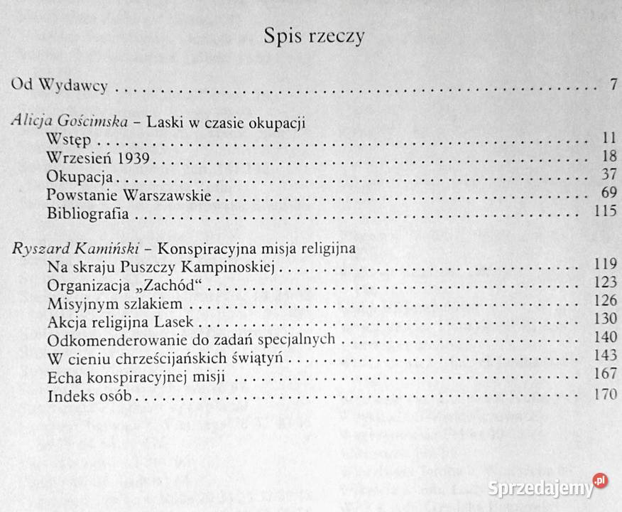 Laski w czasie okupacji 19391945 Alicja miękka Chełm