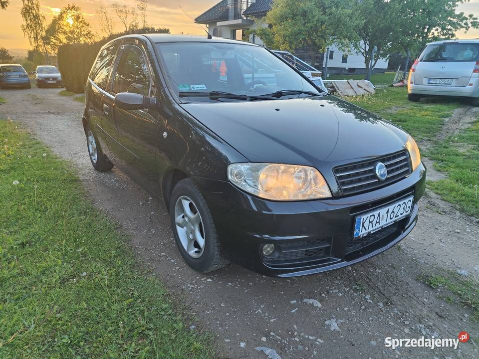Sprzedam Fiat Punto 2 FL 2004 EURO 4 lakier metallic małopolskie Jawornik sprzedam